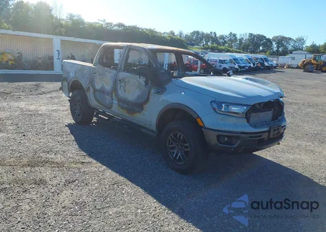 2022 Ford Ranger Lariat из США, поврежденный, VIN 1FTER4FH7NLD29297